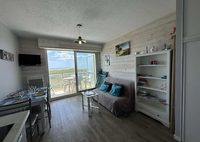 아파트 Cosy Avec Balcon Face - Acces & Parking Prive - Fr-1-224c-241